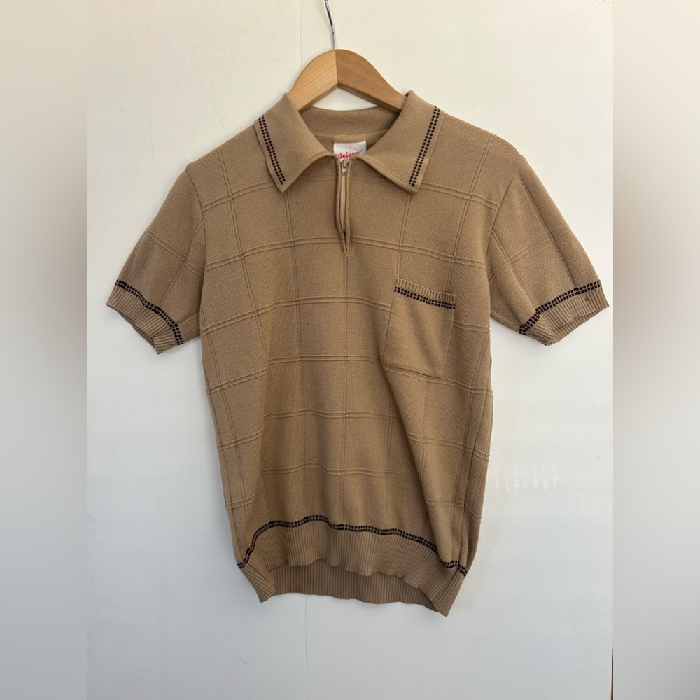 Men’s/Unisex Zipper down Polo Top